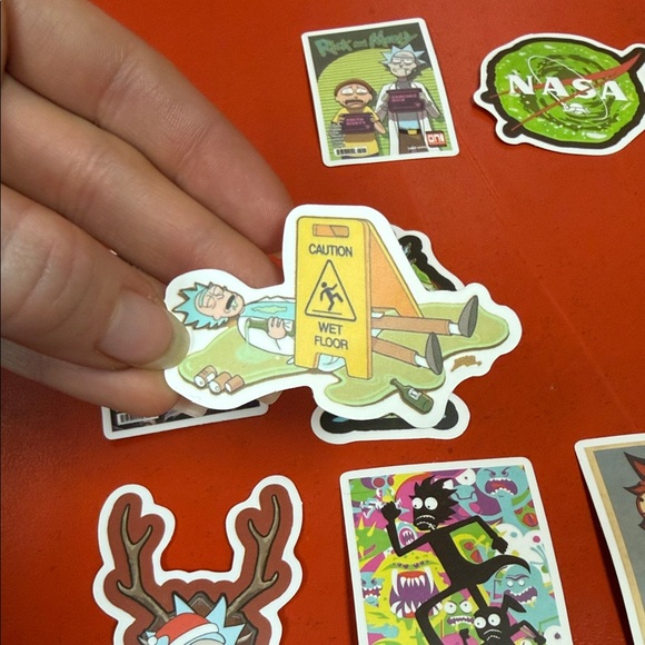 Rick and Morty Sticker Set - Picture 6 of 6